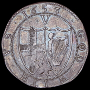 1 крона 1653 (Англия) 