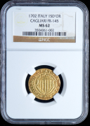 1 скудо 1702 (Италия) (в слабе)