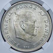 10 крон 1968 "Свадьба принцессы Бенедикты" (Дания) (в слабе)