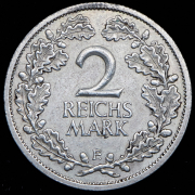 2 марки 1927 (Германия) Е