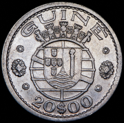 20 эскудо 1952 (Гвинея)