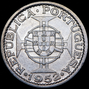 20 эскудо 1952 (Гвинея)