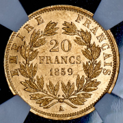 20 франков 1859 (Франция) A