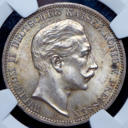 3 марки 1908 (Пруссия) (в слабе) А