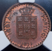 3 рейса 1871 (Португальская Индия) (в слабе)