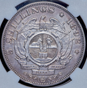 5 шиллингов 1892 (ЮАР) (в слабе)