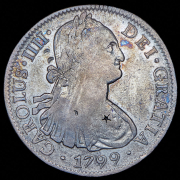 8 реалов 1799 (Мексика)