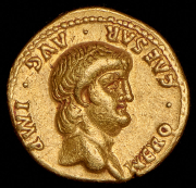 Ауреус  Нерон  Рим империя
