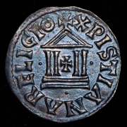 Динар. Каролинги