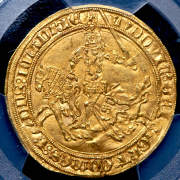 Франк 1346-1384 (Фландрия) (в слабе)