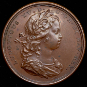 Медаль "Посещение Петром I Парижа 29 апреля 1717"