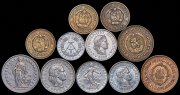 Набор из 11 монет (страны мира)