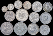 Набор из 14 сер. монет (страны мира)