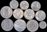 Набор из 20 монет 1851-1980 (Бельгия)
