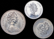 Набор из 3 сер. монет 1960-1990 (страны мира)