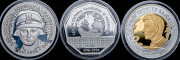 Набор из 3 сер. памятных монет 10 злотых (Польша)