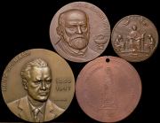 Набор из 4 медалей "История медицины" (страны мира)