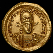Солид. Феодосий II. Рим империя