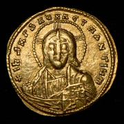 Солид. Константин VII и Роман I. Византия