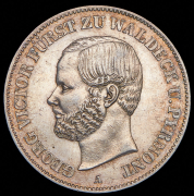 Талер 1859 (Вальдек-Пирмонт) A