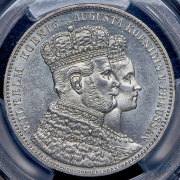 Талер 1861 "В память коронации Вильгельма и Августы" (Пруссия) (в слабе)