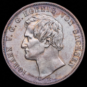 Талер 1864 (Саксония)  B