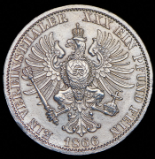 Талер 1866 "Победа в Австро-прусско-итальянской войне" (Пруссия)  A