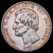Талер 1866 (Саксония)  B