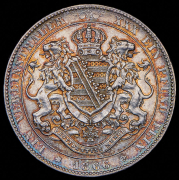 Талер 1866 (Саксония)  B