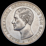 Талер 1870 (Саксен-Веймар-Эйзенах) A