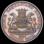 Талер 1871 "Победа во Франко-прусской войне" (Бремен) B