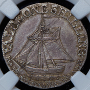 Токен 1 шиллинг 1811 (Гэмпшир) (в слабе)