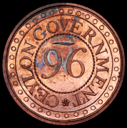 1/96 риксдоллара 1802 (Цейлон)