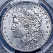 1 доллар 1901 (США) (в слабе) O