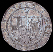 1 крона 1653 (Англия) 