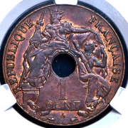 1 сантим 1938 (Французский Индокитай)