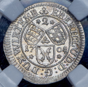 2 крейцера 1704 (Вюртемберг) (в слабе)