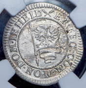 2 крейцера 1704 (Вюртемберг) (в слабе)