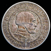 2 кроны 1921 "400 лет Войне за независимость" (Швеция)