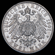 2 марки 1901 (Любек) А