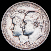 3 марки 1910 "Свадьба Вильгельма и Феодоры" (Саксен-Веймар-Эйзенах) A