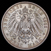 3 марки 1911 "В память князя Георга" (Шаумбург-Липпе) A
