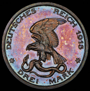 3 марки 1913 "100-летие победы над Наполеоном" (Пруссия)