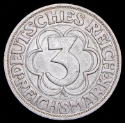 3 марки 1927 "1000 лет Нордхаузену" (Германия) A