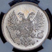 50 пенни 1917 (Финляндия) (в слабе) S