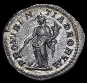 Денарий. Макрин. Рим империя