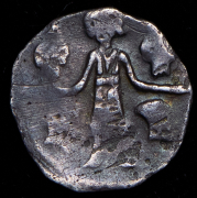 Денарий. Вальдемар Великий. Пруссия