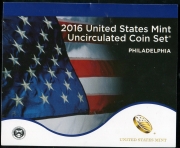 Годовой набор монет 2016 (США  Филадельфия) (в п/у)