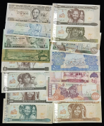 Набор из 15 бон (страны Африки)