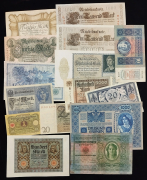 Набор из 15 бон (страны Европы)